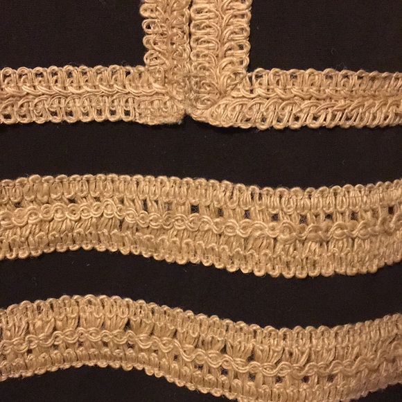 Taylor: Orange and Brown Sheath Dress - Picture 2 of 3